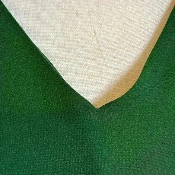 Michael Kors Green Long Sleeve Sheer Blouse (Size 2XL) - Picture 2 of 10